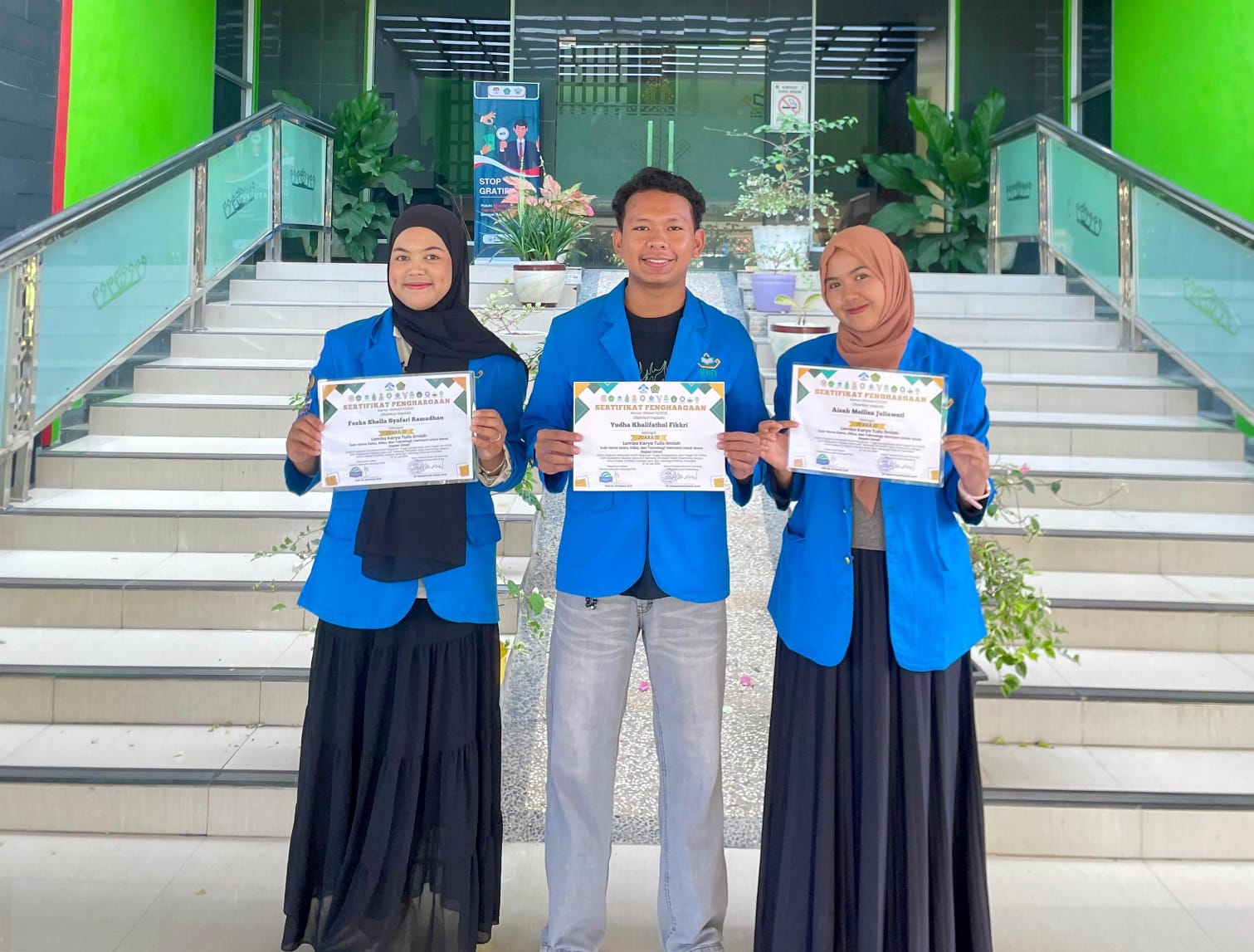 Mahasiswa UIN JUSILA Raih Juara 1 Kompetisi Nasional